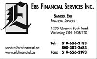 Erb Financial Services Inc