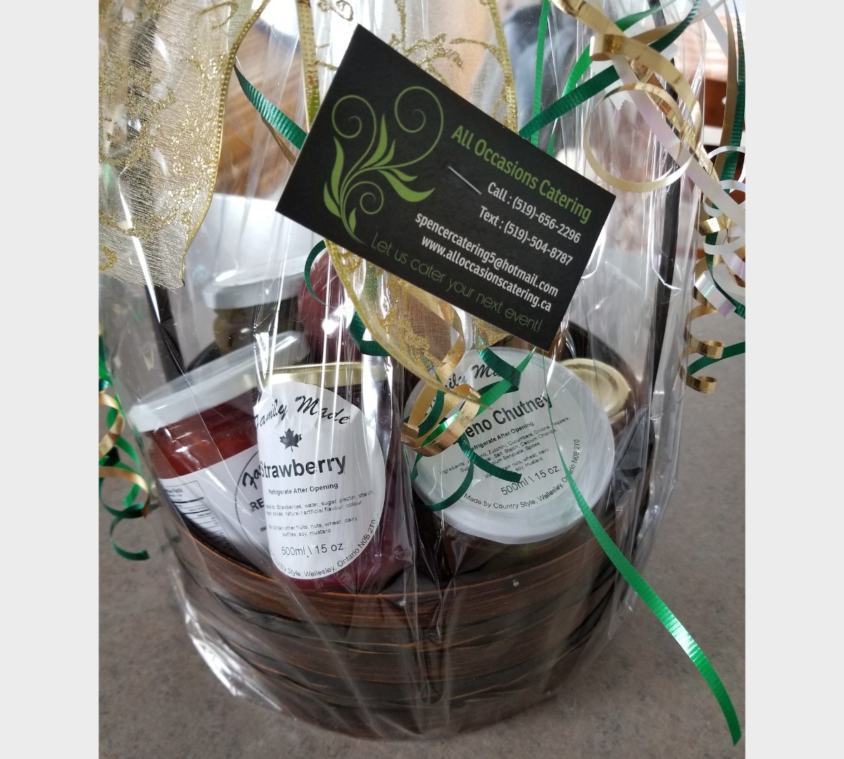 All Occasions Catering Gift Basket